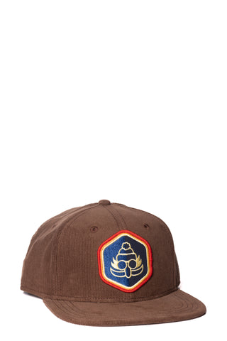 Doc Patch Brown Corduroy Hat